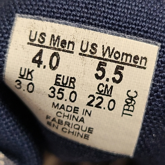 Van's Floral Lace Up Size 5.5 - Picture 10 of 10